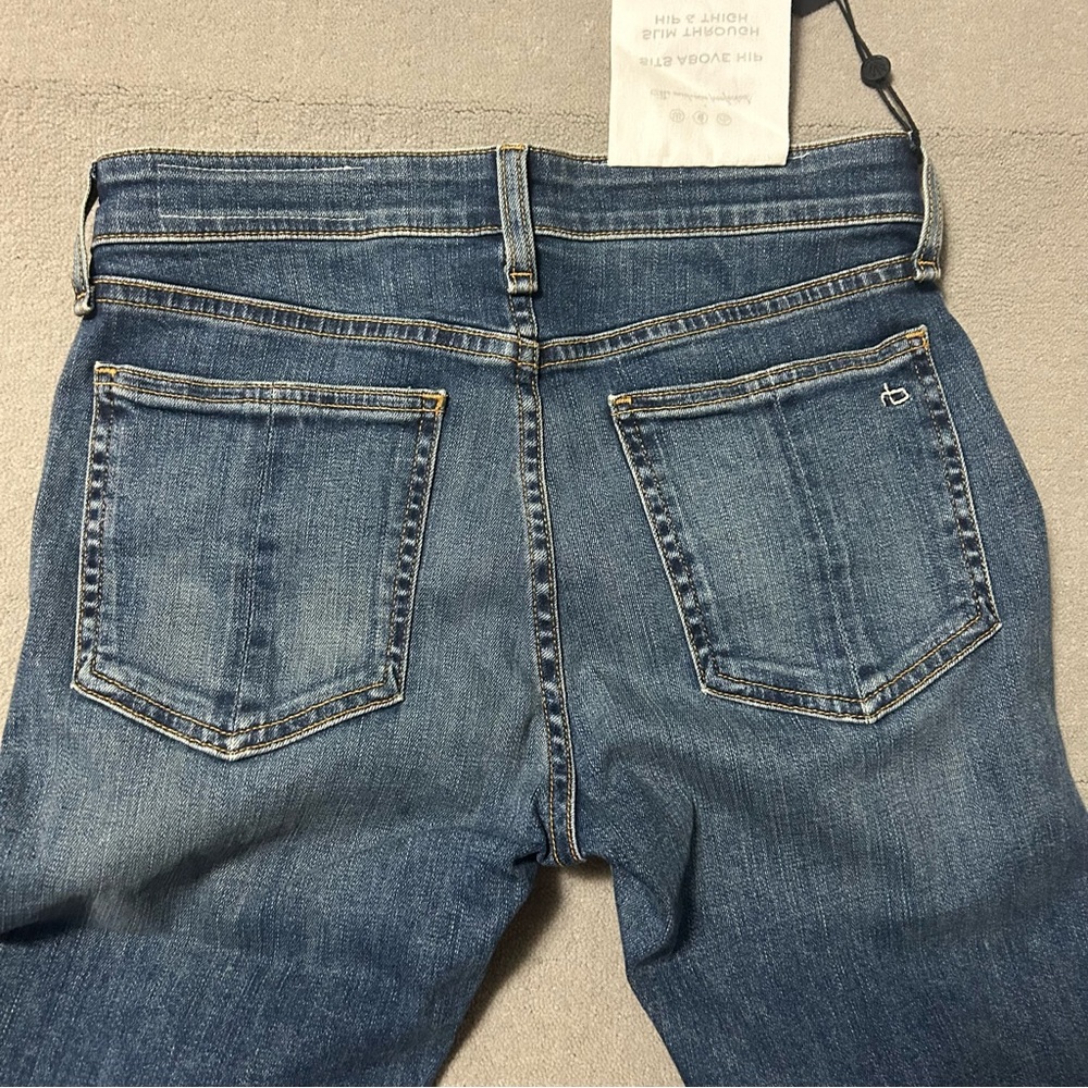 Rag & Bone - Cate Mid Rise Ankle Skinny Jeans in Hampton - Size 27 *NWT* - Picture 9 of 15